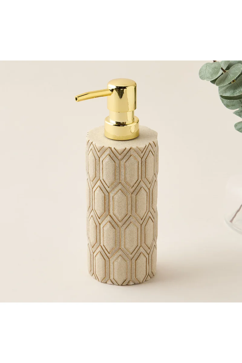 لايف ستايل Darwaza Geometric Textured Lotion Dispenser